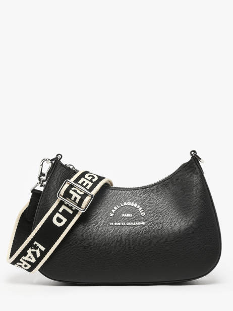 Sac BandouliÃ¨re Rsg Polyurethane Karl lagerfeld Noir rsg A3W30316