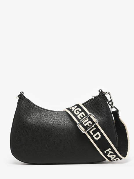Sac BandouliÃ¨re Rsg Polyurethane Karl lagerfeld Noir rsg A3W30316 vue secondaire 4