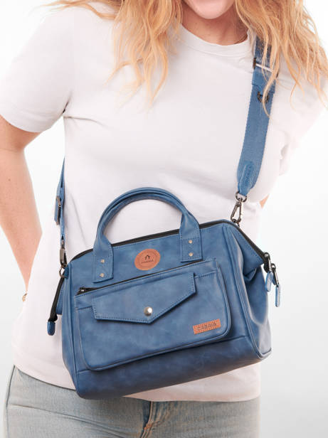 Sac Bandoulière Crossbody Cabaia Bleu crossbody S vue secondaire 1