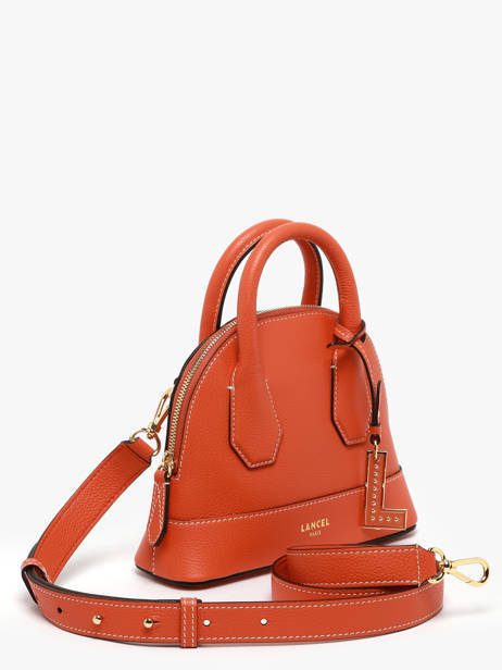 Sac Bandoulière Belleville Cuir Lancel Orange belleville A13735 vue secondaire 1