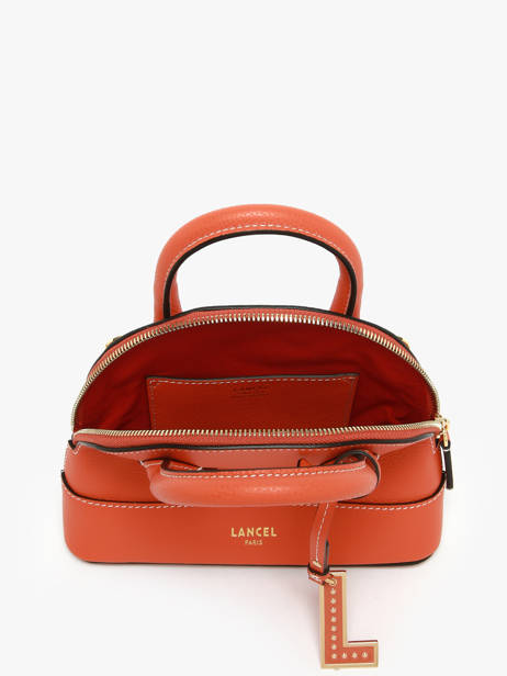 Sac Bandoulière Belleville Cuir Lancel Orange belleville A13735 vue secondaire 2
