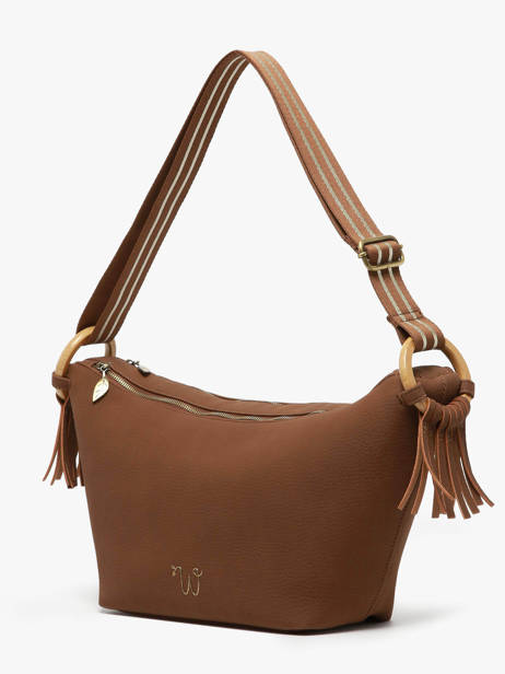 Shoulder Bag Camomille Woomen Brown camomille WCAO03 other view 2