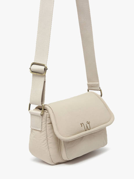 Sac Bandoulière S Primevere Woomen Beige primevere WPRI07 vue secondaire 2