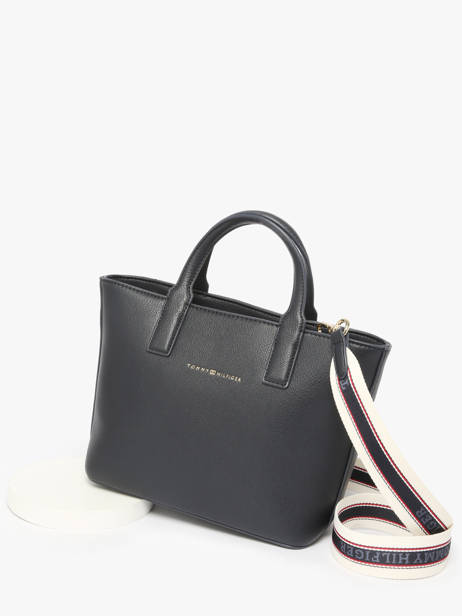 Sac Porté Main Th Logotape Tommy hilfiger Bleu th logotape AW17448 vue secondaire 1