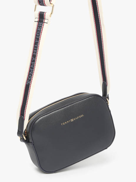 Sac Bandoulière Th Logotape Tommy hilfiger Bleu th logotape AW17450 vue secondaire 1