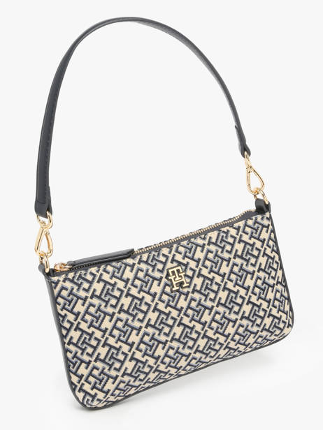 Sac Porté épaule Th Jacquard Tommy hilfiger Bleu th jacquard AW17828 vue secondaire 1