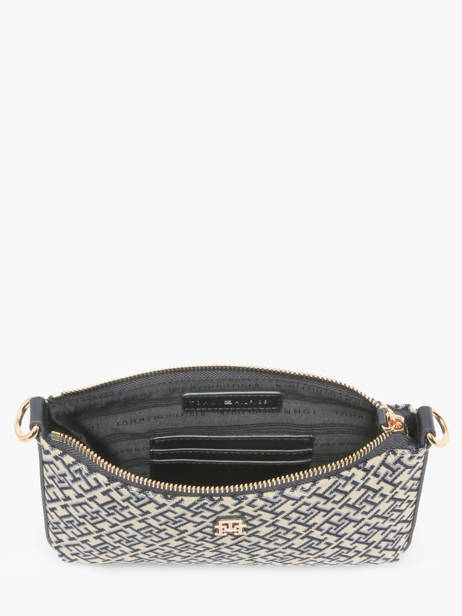 Sac Porté épaule Th Jacquard Tommy hilfiger Bleu th jacquard AW17828 vue secondaire 2