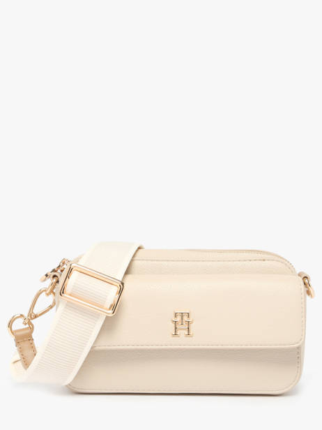 Sac Bandoulière Th Distinct Polyurethane Tommy hilfiger Beige th distinct AW17455