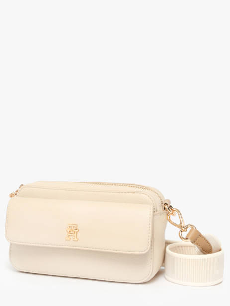 Sac Bandoulière Th Distinct Polyurethane Tommy hilfiger Beige th distinct AW17455 vue secondaire 1
