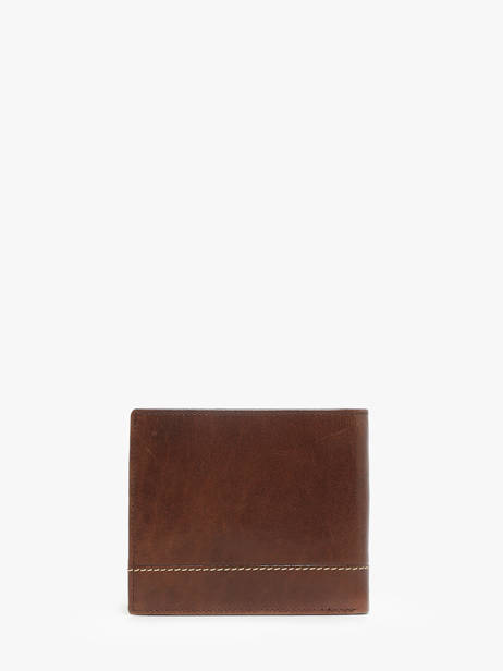 Checkholder With Card Holder Rough Gear Leather Maverick Brown rough gear MAVRG005 other view 3