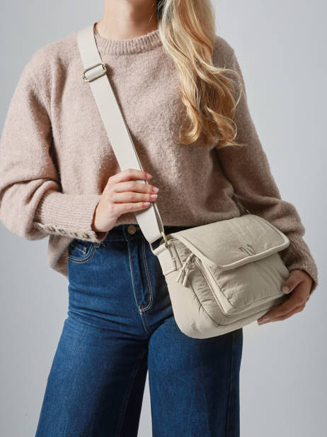 Sac Bandoulière M Primevere Woomen Beige primevere WPRI08 vue secondaire 1