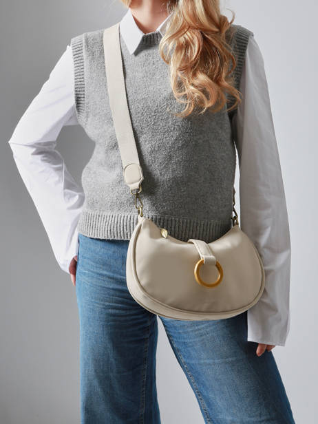 Sac Bandoulière Crocus Woomen Beige crocus WCRO29 vue secondaire 1