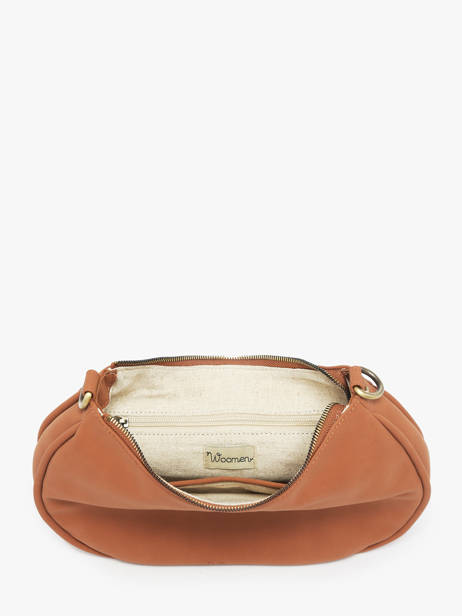 Sac Bandoulière Crocus Woomen Marron crocus WCRO29 vue secondaire 3