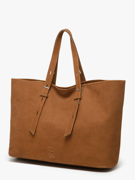 Shopping Bag Cavalier Nubuck Leather Etrier Beige cavalier nubuck ECAN127M other view 2