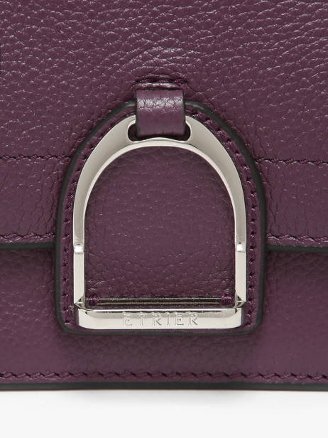 Xs Crossbody Bag Altesse Leather Etrier Violet altesse EALT048X other view 5