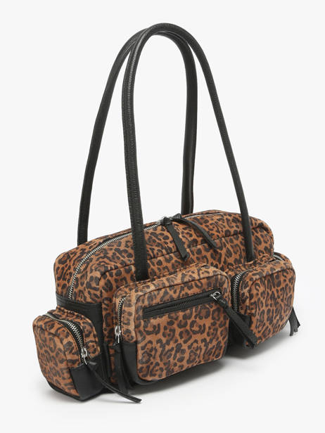 Sac Porté épaule 90's Cuir Paul marius Marron 90's BASLE90S vue secondaire 2
