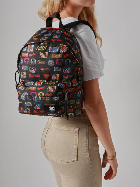 Backpack Eastpak Black eastpak x dc comics K043COM other view 1