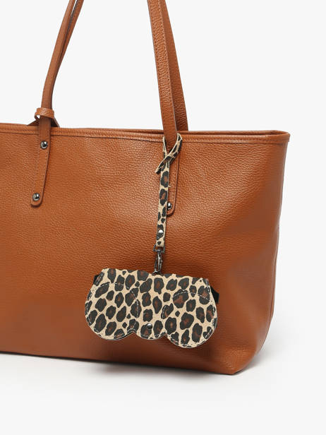 Sunglass Case Velvet Leopardo Leather Milano Multicolor velvet leopardo VL25069 other view 1