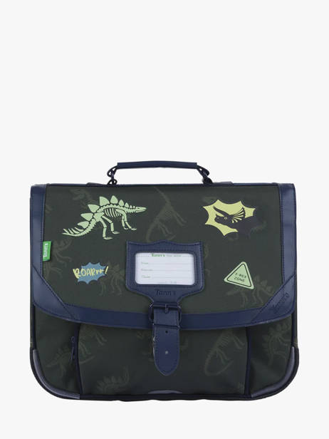 1 Compartment Satchel Tann's Green les fantaisies g 35277