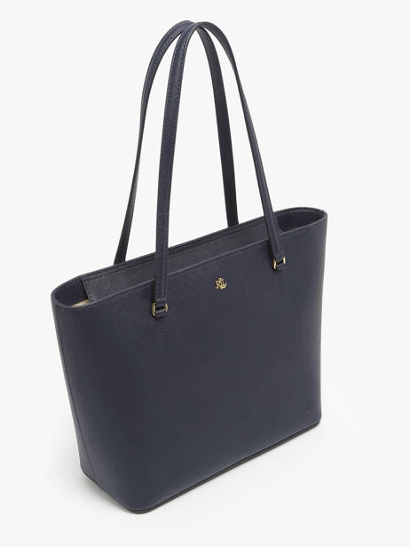 Sac Porté épaule Medium Karly Cuir Lauren ralph lauren Bleu karly 31924351 vue secondaire 1