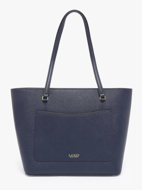Sac Porté épaule Medium Karly Cuir Lauren ralph lauren Bleu karly 31924351 vue secondaire 3