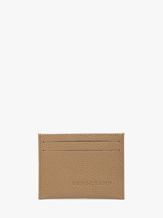 Longchamp Le foulonné Porte billets/cartes Beige