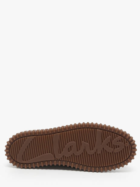 Chaussures Derbies Montante Torhill En Cuir Clarks Marron men 26183425 vue secondaire 4