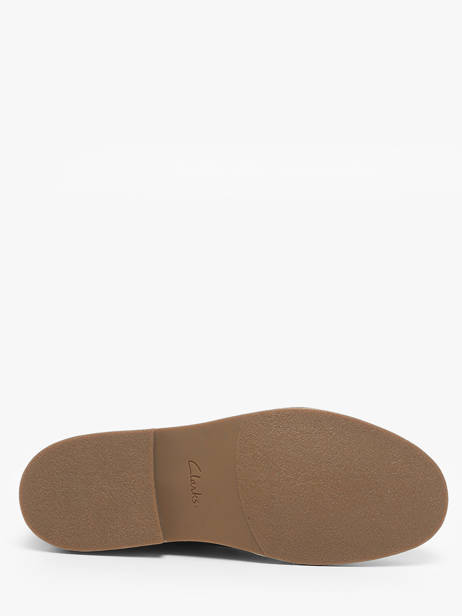 Bottines Desert En Cuir Clarks Marron men 26183363 vue secondaire 4
