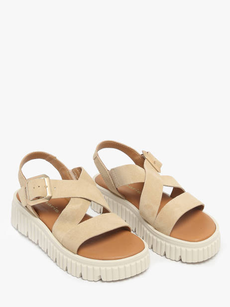 Sandales En Cuir Tamaris Beige women 44 vue secondaire 1