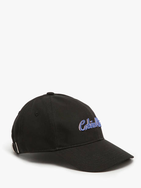 Casquette Calvin klein jeans Noir accessoires 4K5044G vue secondaire 1