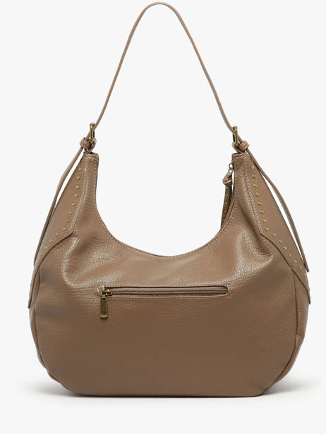 Shoulder Bag Studs Miniprix Beige studs 2342 other view 3