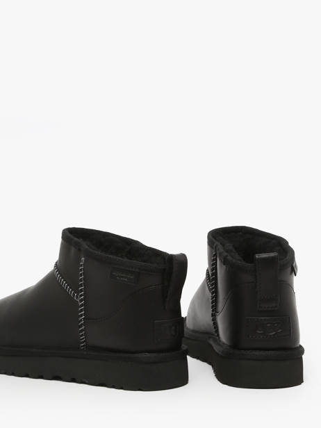 Bottines En Cuir Ugg Noir accessoires 1163490 vue secondaire 2