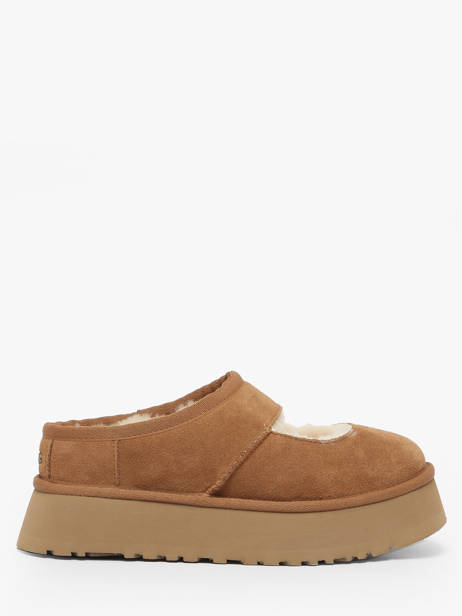 Chaussures Derbies En Cuir Ugg Marron accessoires 1167612