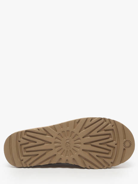 Chaussons En Cuir Ugg Beige accessoires 1173891 vue secondaire 4