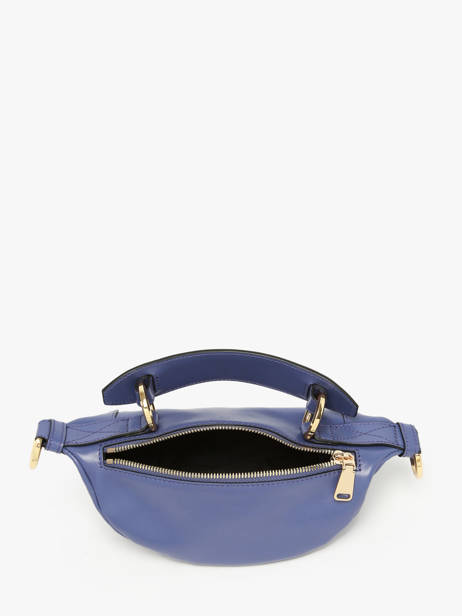 Sac Xs Origami Cuir Lancel Bleu origami A12526 vue secondaire 2