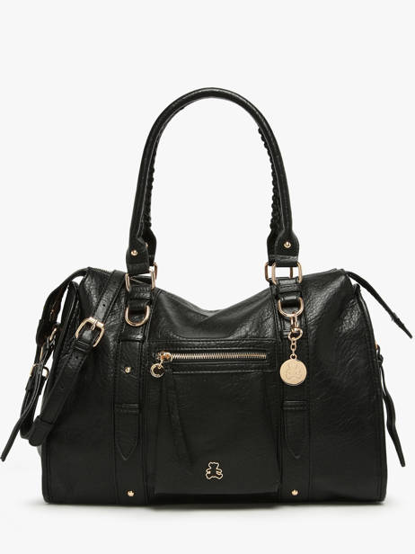Sac Porté épaule Bride Lulu castagnette Noir bride ZAVIER
