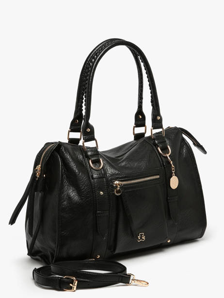 Sac Porté épaule Bride Lulu castagnette Noir bride ZAVIER vue secondaire 1