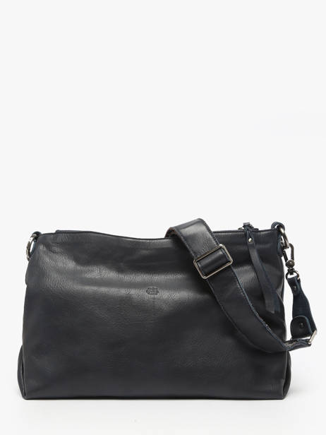 Sac Bandoulière Vintage Cuir Mila louise Bleu vintage 3822VC vue secondaire 3