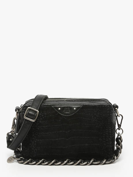 Sac Bandoulière Vintage Mila louise Noir vintage 23673KRC