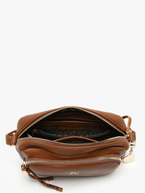 Sac Bandoulière Zip Lulu castagnette Marron zip ZITA vue secondaire 2
