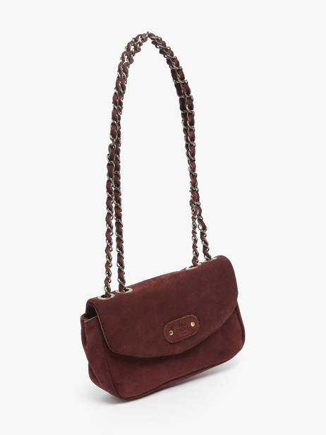 Shoulder Bag Vintage Leather Mila louise Beige vintage 23040V other view 1