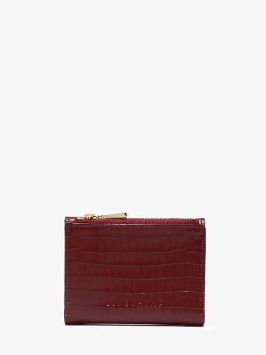 Longchamp Longchamp pocket croco Portefeuilles Marron