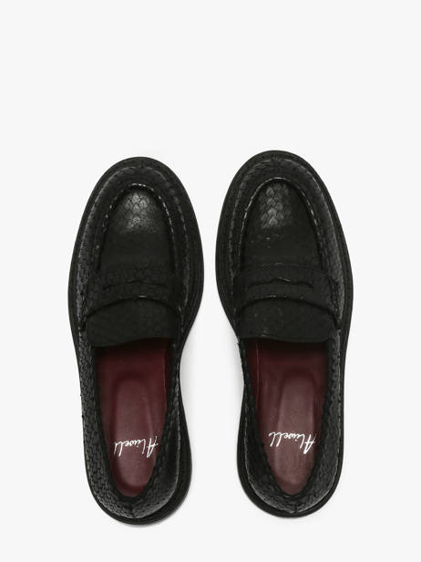 Slippers In Leather Aliwell Black women A0234 other view 4