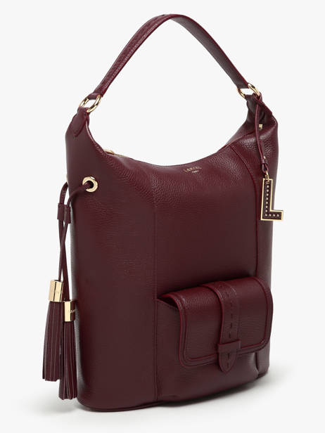 Sac Porté épaule Premier Flirt Cuir Lancel Violet premier flirt A13789 vue secondaire 2