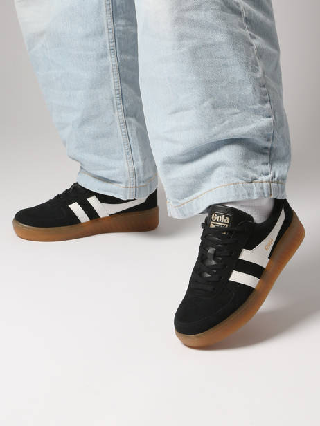 Sneakers Grandslam In Leather Gola Black women CLA589 other view 1