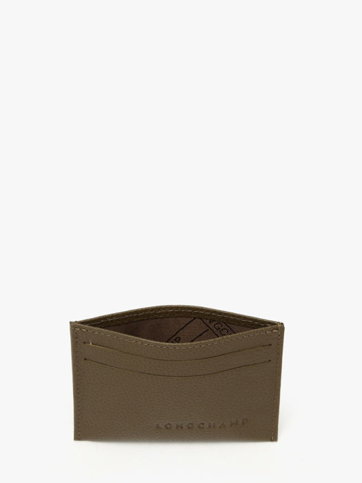 Longchamp Le foulonné Porte billets/cartes Vert