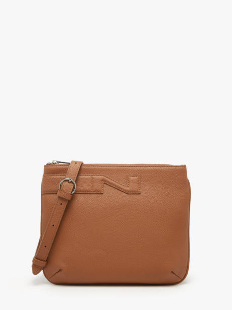 Sac Bandoulière Napoli Cuir Nathan baume Marron n city 2