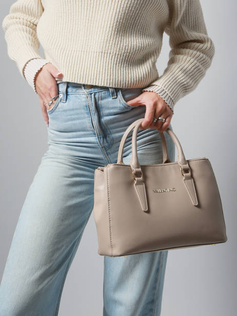 Satchel Zero Re Recycled Polyester Valentino Beige zero re VBS7B302 other view 1