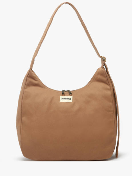 Sac Porté épaule Claire Coton Hindbag Marron best seller CLAIRE