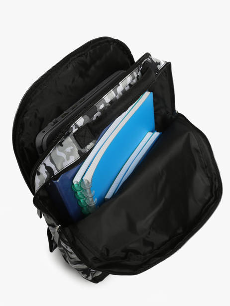 2-compartment Backpack Fortnite Gray gamer 23BZ204D other view 3